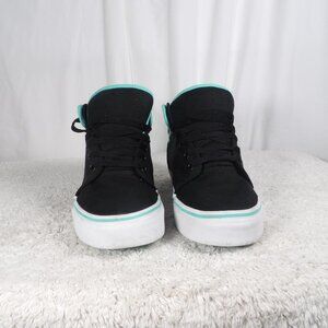 Vans Off The Wall Unisex Adults Black TB4R Lace Up Shoes Size Men 7 Women 8.5